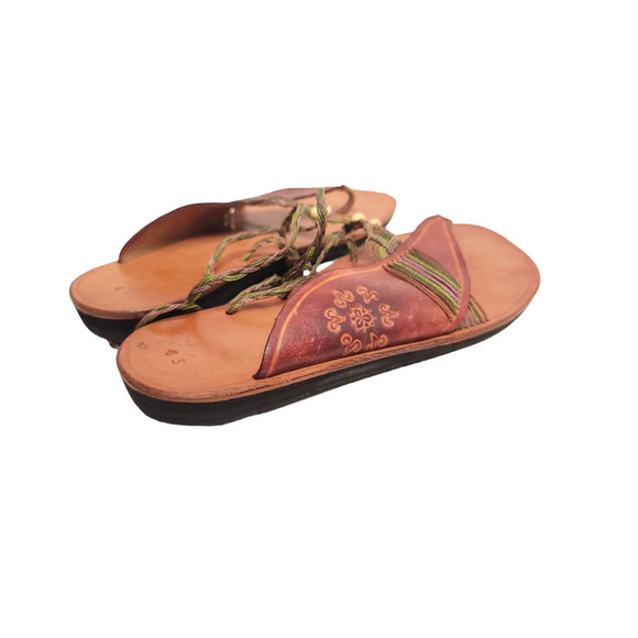 Lace Up Gladiator Sandals Size 43 EU/ 10.5-11 US - Picture 4 of 8